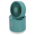 Drumstone Mini Desktop Cooling Fan, Automatic Shaking Head Rotating Spray humidifier Fan Water Cooling Small Fan Desktop Mini air Conditioning Fan with 300ML Water Tank