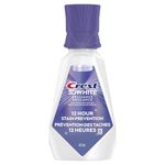 Crest 3D White Brilliance Stain Prevention Mouthwash/Rinse, 12-Hour Stain Prevention, Whiter Smile in 5 Days, Alcohol Free, 473 mL