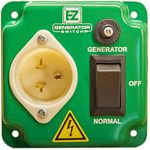 EZ GENERATOR SWITCH - Generator Manual Transfer Switch UNIVERSAL UL/CSA approved