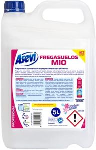 Asevi Fregasuelos Perfumado Duradero Mio - Friegasuelos Concentrado con Aroma Floral - Limpiasuelos con pH Neutro para Todo Tipo de Suelos, Incluso Superficies Delicadas - Envase de 5 Litros