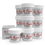 Dr. Numb Tattoo Numbing Cream - 2oz || 5% Lidocaine Topical Anesthetic Cream - Maximum Strength with Vitamin E for Pain Relief of Tattoos, Waxing, Microneedling, Piercing, Microblading, Burning (10)