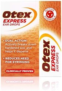 Otex Express Ear Drops for Hardened Ear Wax, 10ml