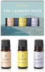 Folkulture Essential Oils for Laundry, Set of 3 Essential Oil Set for Diffuser, Essential Oils for Diffusers for Home - Fresh Linen, Citrus & Lavender Blend Fragrance Oil (The Laundry Pack)