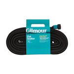 GILMOUR Flat Weeper/Soaker House, 75 Inch Black Vinyl Soaker Hose, 1 Roll