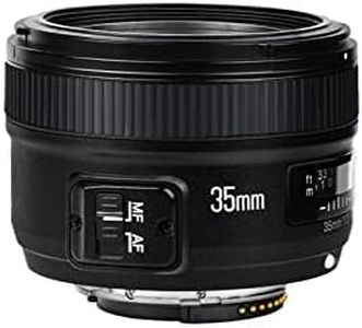 YONGNUO YN35mm F2N Lens, 1:2 AF MF Wide-Angle Fixed Prime Auto Focus Lens for Nikon DSLR Cameras