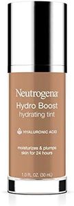 Neutrogena Hydro Boost Hydrating Tint with Hyaluronic Acid, Lightweight Water Gel Formula, Moisturizing, Oil-Free & Non-Comedogenic Liquid Foundation Makeup, 115 Cocoa Color 1.0 fl. oz