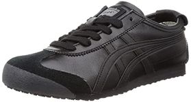 Onitsuka Tiger Unisex Corsair Shoes, Black/Black, 11