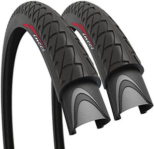 Fincci Copertoni MTB 26 - Pneumatici Pieghevole 26 x 1.95 Pollici, Slick Gomme per bici 26, per Bicicletta da Città, Mountain Bike, Bici Corsa, Piene Bicicletta Elettrica 50-559, Accessori mtb