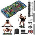 AERLANG Push Up Board –Portable Multi-Function Foldable Push Up Bar, Foldable Comprehensive Easy to Use Push up Handle Portable Professional Push Up Strength Training Equipment for Men and Women