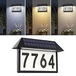 ASOMST Solar Address Sign, Lighted 