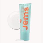 Canadian Founded Jems 100% Silicone Lube, Personal Lubricant, Fragrance-Free Lube for Men, Women and Couples, Flavorless, No Sticky Mess, Non-Drying, Waterproof - 80ml (2.7 Fl Oz)