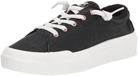 Roxy Women's Rae Sneaker Shoe, Black, 8