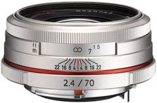 Pentax K-Mount HD DA 70mm f/2.4 70-70mm Fixed Lens for Pentax KAF Cameras (Limited Silver)