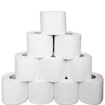 Nexapure Premium Toilet Paper Roll | Ultra Soft, Strong and Absorbent | Septic Safe and Durable | Flushable Wipes | Ideal for Home and Office Use | Bulk Pack of 10 Rolls | 2-Ply, 220 Sheets per Roll