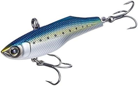 Yo-Zuri R1303-CIW High Speed Vibe, Color, Chrome Sardine, 130mm 5-1/4"