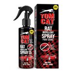 Shadow Securitronics Tom CAT No Entry Rat Repellent Car Spray Highly Effective Easy to use, Odour Free Rodent Repellent Spray for Cars 250ml |(Pack of 1) - Formulation 5X