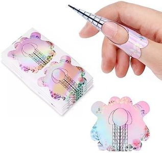 PLABBDPL 100 Pezzi Sagome per Unghie, Cartine per Ricostruzione Unghie, Extension Model Cartine, Extension Model for UV Gel Nail, Nail Art Accessori