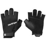 Harbinger Training Grip 2.0 Weightlifting Gloves, Unisex, Black, Large