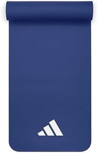 adidas Unisex's Fitness Mat-10 mm-Blue, Blue