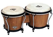LP C221-DW CP Bongos, Dark Wood