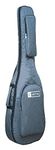 Baritone Case for Double Padded Bag/Cover/Case for All Bass Guitars of Yamaha Pacifica/Vault/Fender/Hobner/Gibson Squier Bullet Strat (Grey)