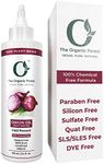 Organic Forest 100% Chemical Free Red Onion Hair Oil for Hair Loss | Black Seed Oil or Kalonji Hair Oil for Hair Fall Control | Plant Based Ingredients Helps in Better Absorption | 100% Vegan | 100 ML