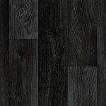 247Floors Wood Plank Effect Magic Vinyl Flooring 2.8mm Realistic Foam Backed Slip Resistant Lino (2m x 3m / 6ft 6" x 9ft 10", Black Planks)