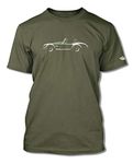 1965 AC Shelby Cobra 427 SC T-Shirt - Art of Light, Military Green, Large