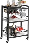 TUTOTAK Bar Cart - Serving Cart for