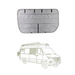 VanEssential MERC Sprinter Van NCV3 & VS30 Insulated Side Window Cover (Sliding Door (Van Year 2007- to Current), Cool Gray)