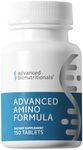 Advanced Bionutritionals Advanced Amino Formula Formerly PerfectAmino Build New and Stronger Muscles, Increase Energy and Stamina, Vegan Amino Supplements, Manufactured in The USA, 150 Tablets