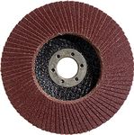 Bosch Accessories 2608601276 Straight K80 Flap Disc for Metal, 0 V, Black/Red, 125 mm