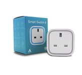 Aeotec Smart Switch 6 with USB Charging Port, Z-Wave Plus Wireless Control Socket Plug for Home Security Automation, 13A Mini Size, Plug G