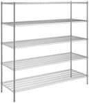 Sturdy Essentials Commercial Grade Metal Shelving | Epoxy Wire Storage Rack
