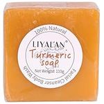 LIYALAN Turmeric Soap Bar for Face 