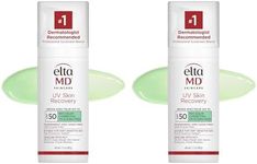 EltaMD UV Skin Recovery Face Sunscreen with Zinc Oxide, All Mineral, Safe for Sensitive Skin SPF 50, Green Tinted, 1.7oz 2PK