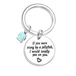 Nfyxcaz Friendship Keychain True Friend Gift Funny Keyring Friendship Gifts For Women Men Sister Keyring Birthday Gifts For Best Friends (If you were circle)