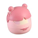 DAYANIDHI Cute Cartoon Mini Trash Can | Tiny Waste Basket for Dressing Table Desktop | Garbage Can For Office Home School | Dustbin with Flip Cover Trash Bin |Basket Bins with Lids (Multi)