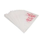 Perfect Pricee 100 Icing Piping Bags for Cake Pastry Cupcake Decoration Durable Non-Slip Poly Material for Cake Cupcake & Cookie Decorating for Professional Bakers & Home Use White. 100Pc