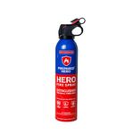 Prepared Hero Fire Spray - Mini Fire Extinguishers for House, Car, Garage - Kitchen Small Fire Extinguisher for Home, Made in USA, 100% Organic - Compact, Portable & Easy to Use, Non-Toxic - 1 Pack