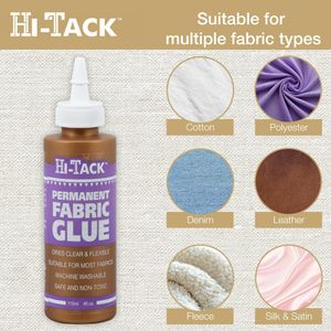 Impex Fabric Glue 115ml – HT1400 Textile Adhesive