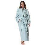 Royal Comfort Bathrobe, Small, Aqua