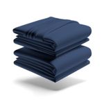 Mezzati Bed Sheets Set - Sale - Best, Softest, Coziest Sheets Ever! 1800 Prestige Collection Brushed Microfiber Bedding (Blue, King)