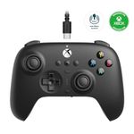 8Bitdo Ultimate Wired Controller for Xbox, Hall Effect Joystick Update, Compatible with Xbox Series X|S, Xbox One, Windows 10 & Windows 11 - Officially Licensed (Black)