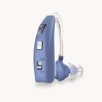 Digital Rechargeable Sound Device for Adults and Seniors,Noise Cancelling,BTE,Adjustable Volume Blue