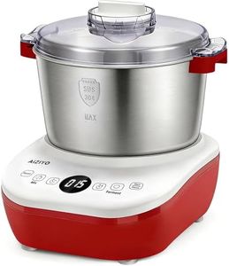AIZIYO DoughChief, 7.4QT Dough Mixer, Dough Maker with Ferment Function, Bread Maker with 304 Stainless Steel Bowl, Removeable lid, Touch Panel Control, Proofing Box for Pizza & Bread