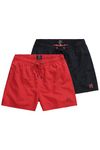 Jay-PI 2 Pack of Jay-PI Swim Shorts, Beachwear Apple red XXX-Large 801861530-3XL