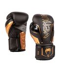 Venum Elite Evo Boxing Gloves - Black/Bronze