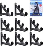 Horizontal Wall Fishing Rod Rack for Fishing Rod Storage Holds 3 Rods (4pairs(8pcs))