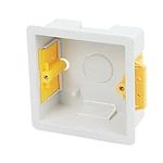 Appleby Pack of 10 x SB619 1 Gang 35mm Dry Lining Wall Electrical Back Boxes